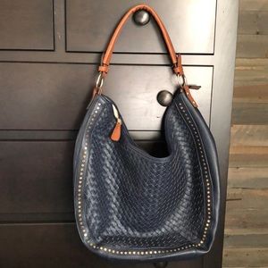 Navy Hobo Bag